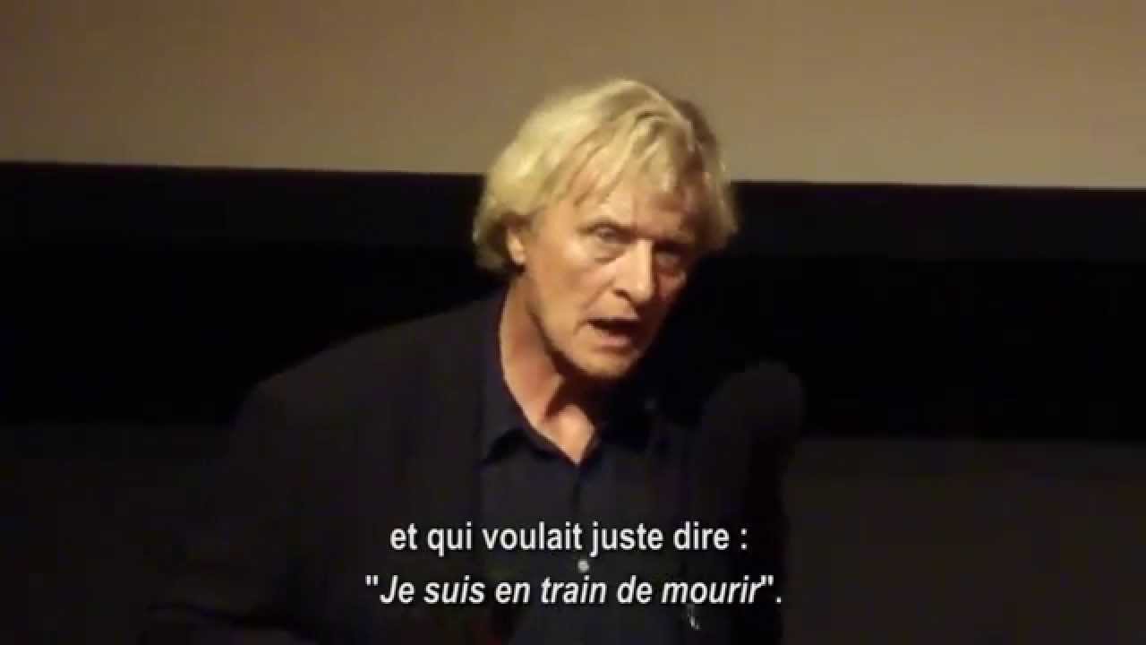 [MasterClass] Rutger Hauer talks about BLADE RUNNER's ending scene