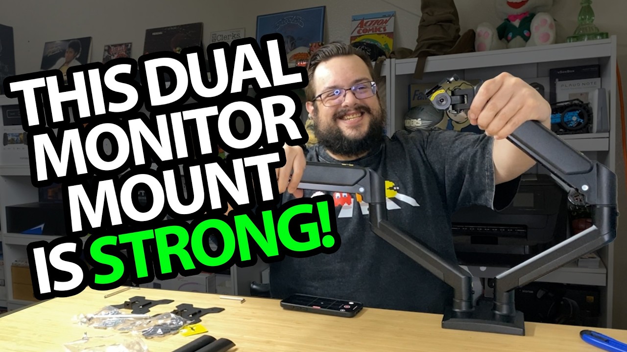 Effortless Dual Monitor Setup with MOUNT PRO Desk Mount