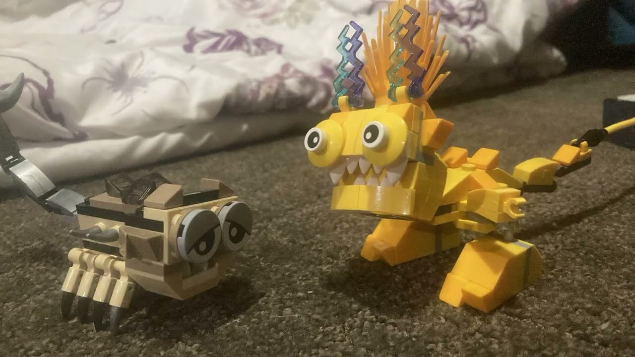 Robots “Meet the Rusties” recreated by using Lego Mixels