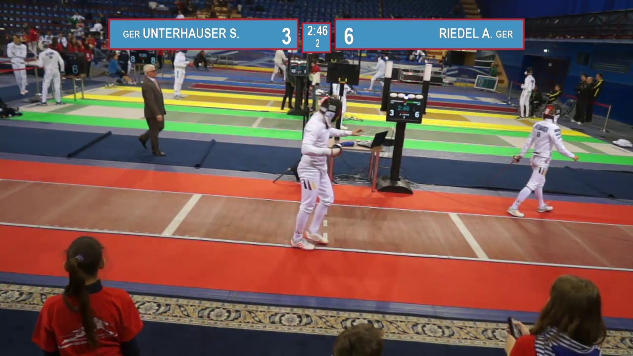 T64. RIEDEL Alexander (GER) - UNTERHAUSER Samuel (GER). Epee men.
