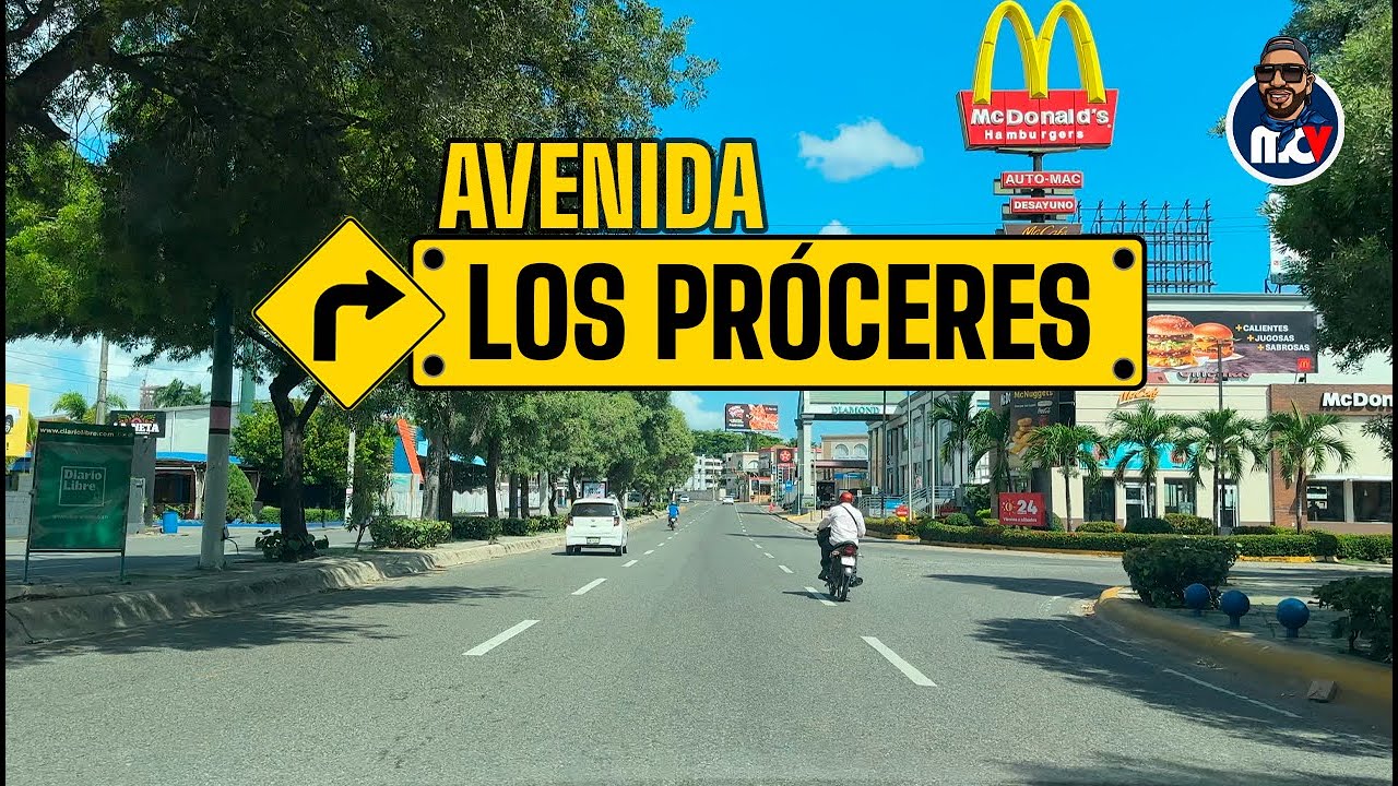 4K | AVENIDA LOS PRÓCERES | SANTO DOMINGO 2023