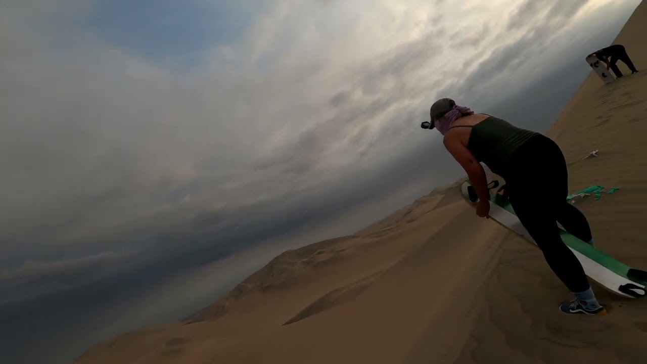 Finishing up our trip to Peru in Huacachina, a small oasis town in the middle of the desert. 