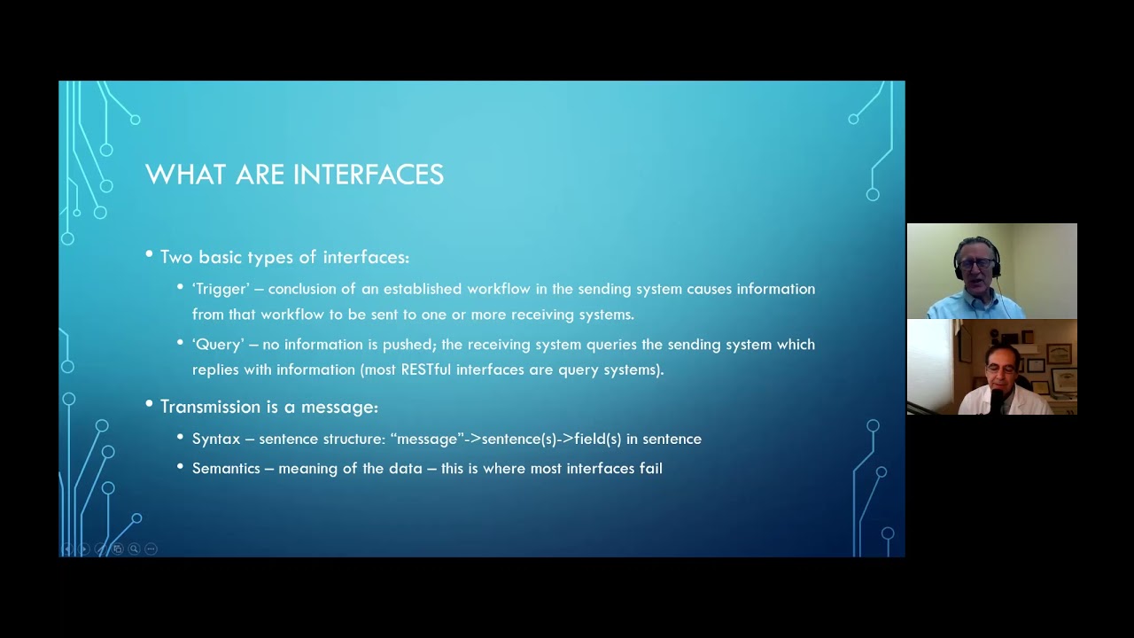 Pharmacy Informatics Interface Basics