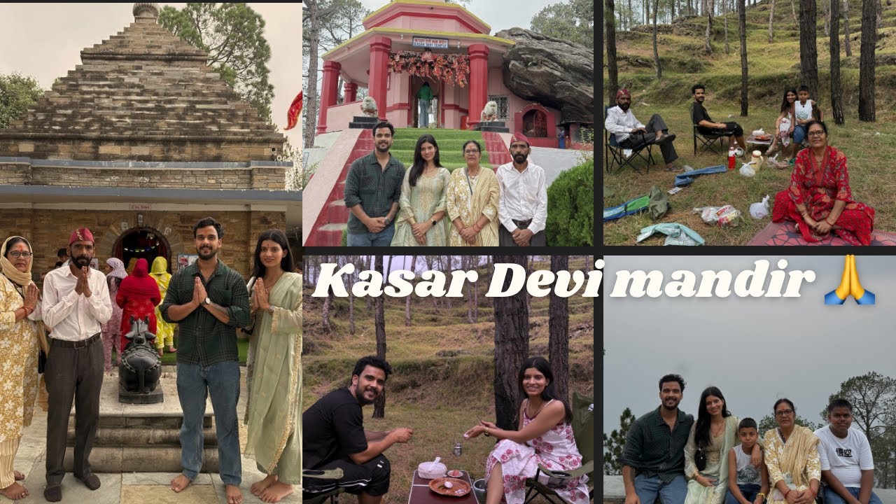 Ghar Waalo ko Kasar Devi Mandir le Gaya | Mummy Papa ko Karai jungle me Camping 🏕️ 😍 Day 1
