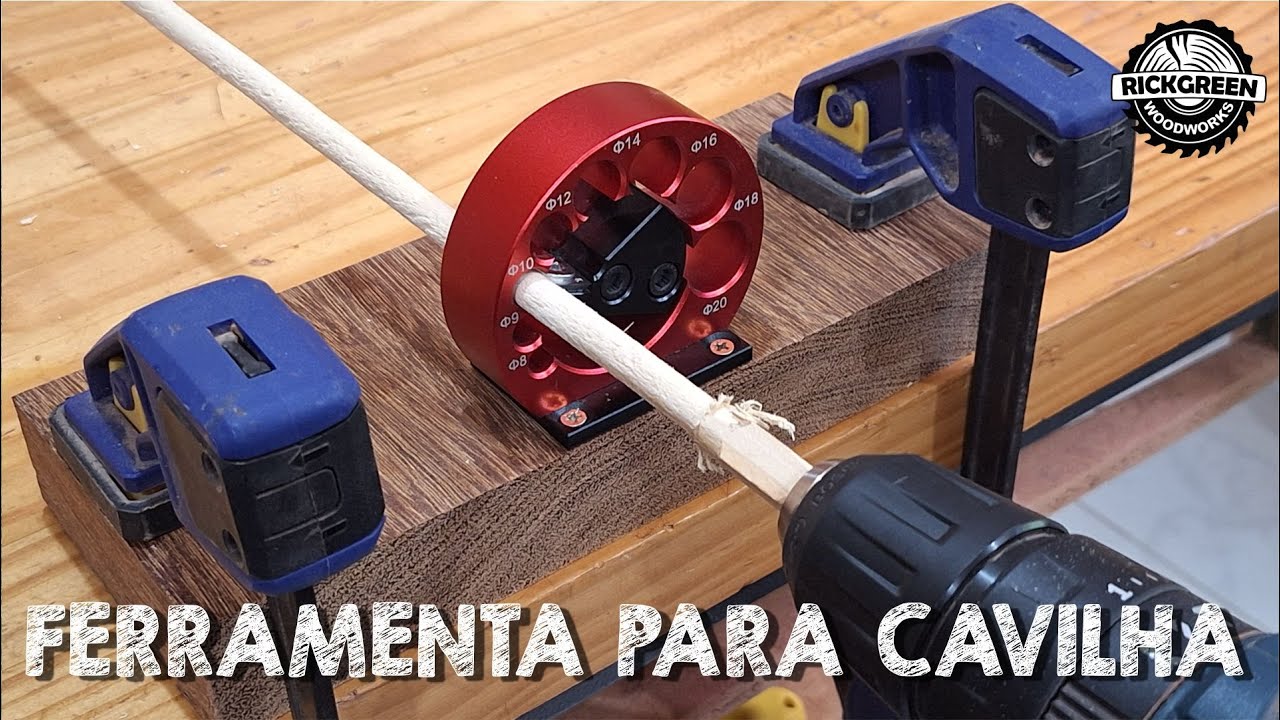 Ferramenta para Produção de Cavilhas de Forma Fácil