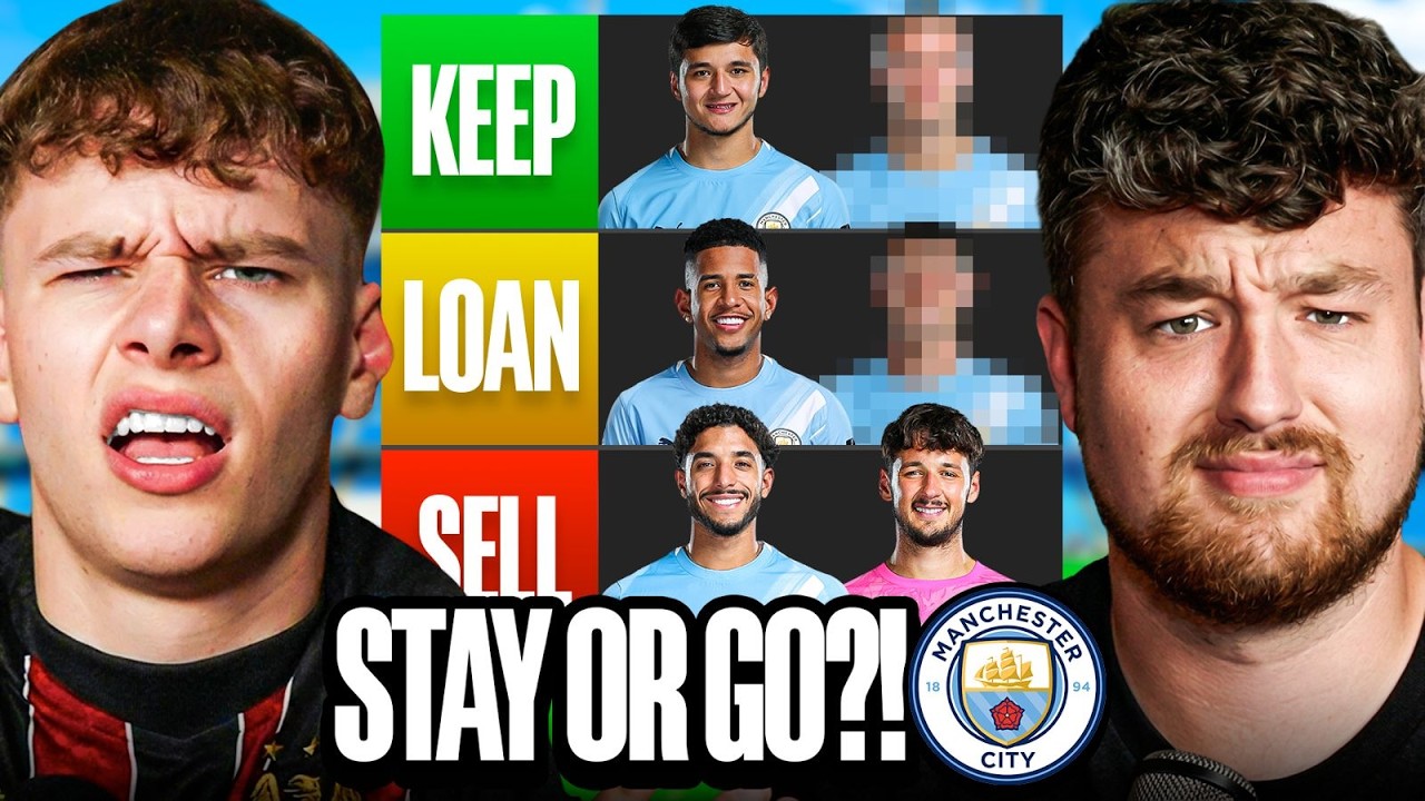 KEEP LOAN SELL - The Entire Man City Squad in STAY ❌️ or GO ✅️