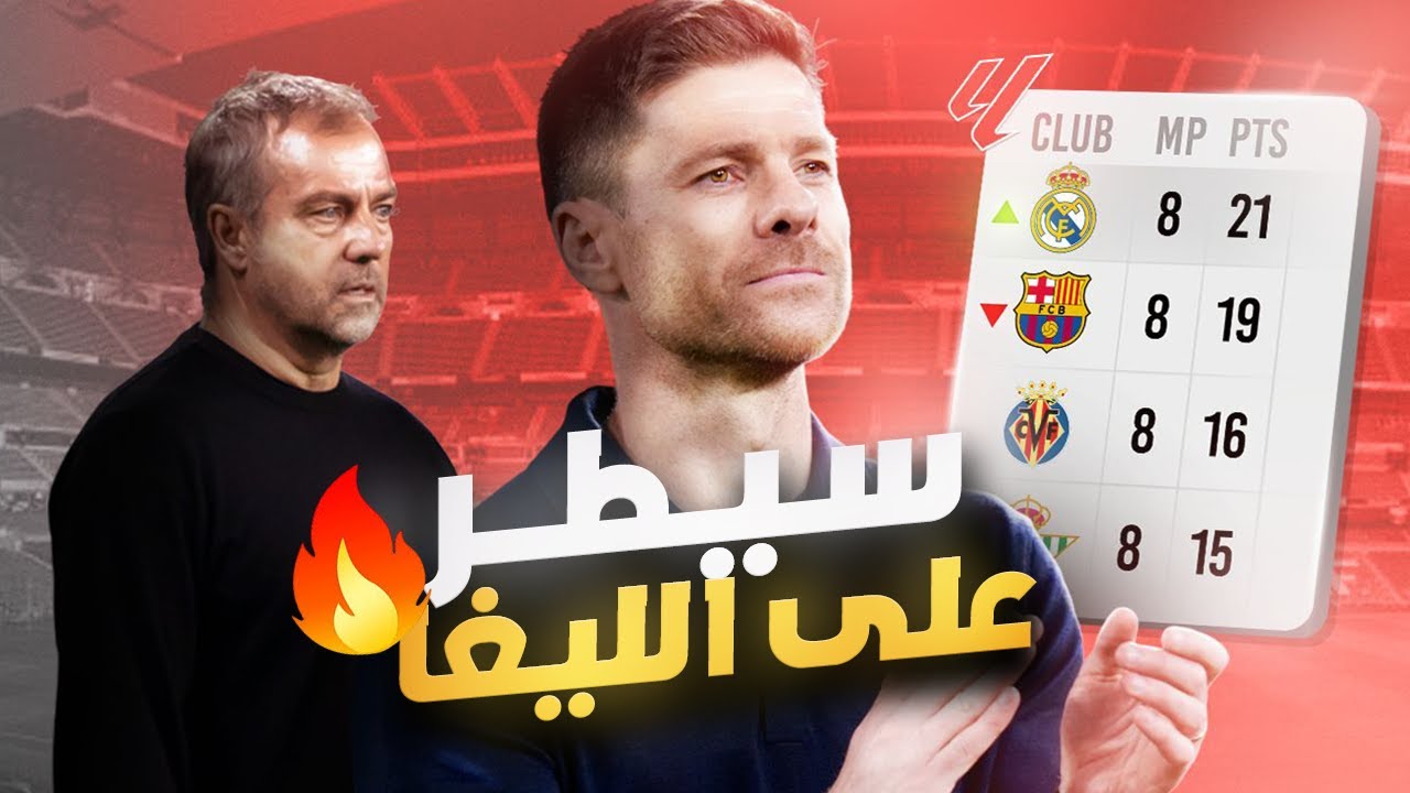 خطة تشابي ألونسو المجنونة للسيطرة على الليغا مع ريال مدريد 🔥👀