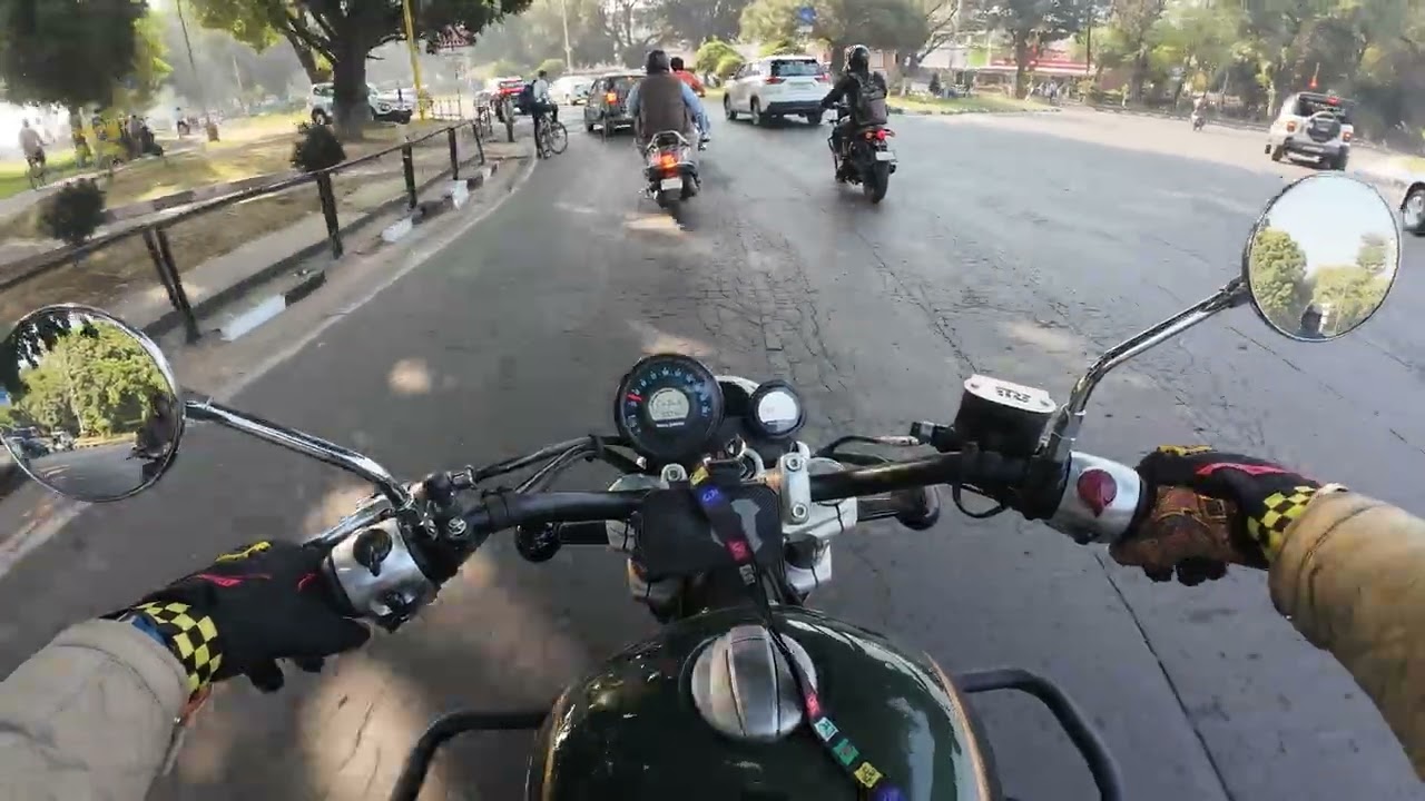 Super Meteor 650 Ride Through Chandigarh | Royal Enfield | City Ride POV | Day Cruise