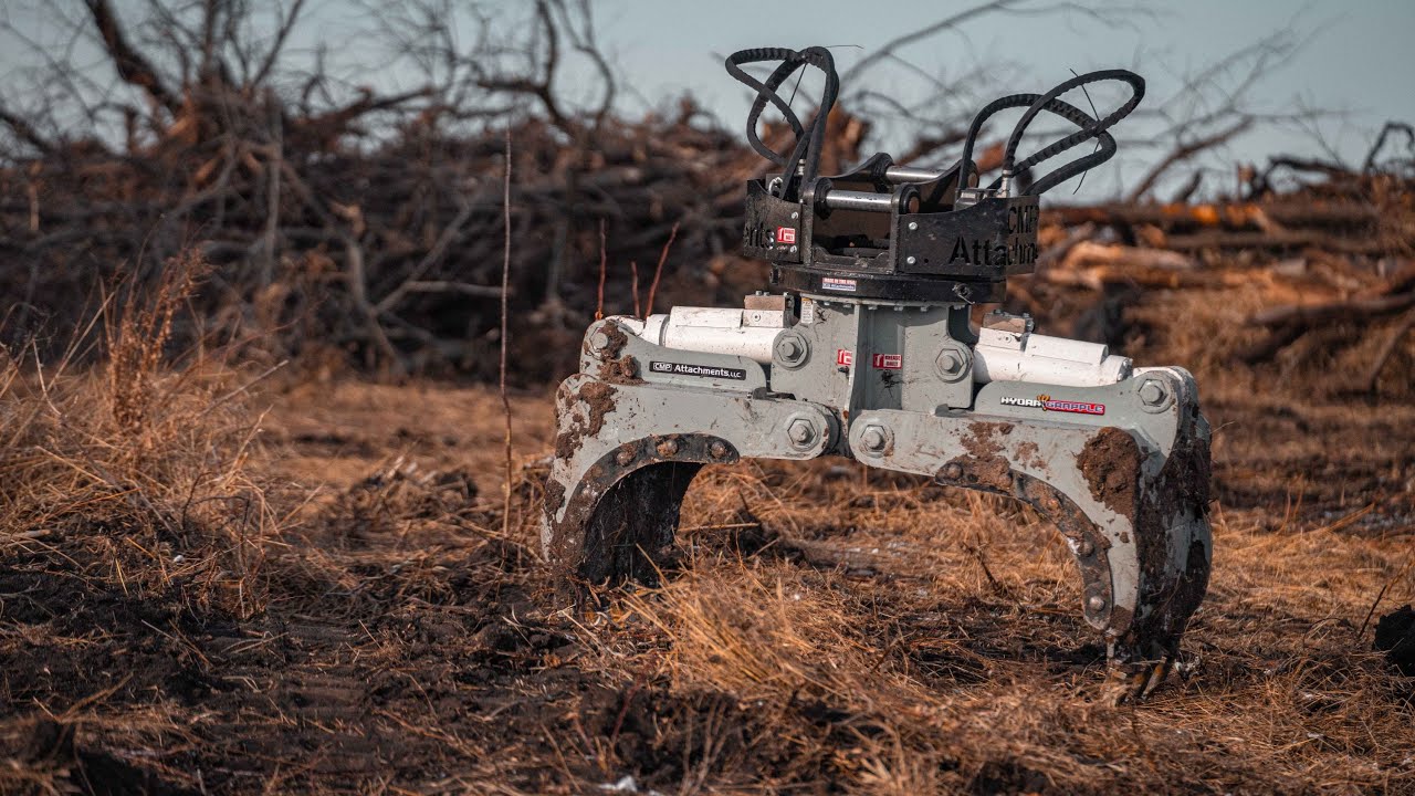 Land Clearing with a Hydra Grapple & Yanmar ViO 80