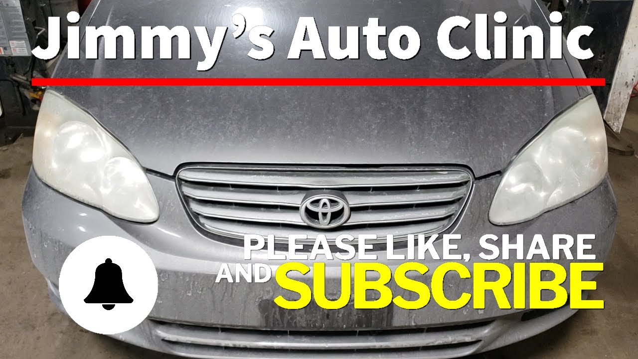 2003 Toyota Corolla | ATF Drain & Fill | Transmission Fluid Replacement