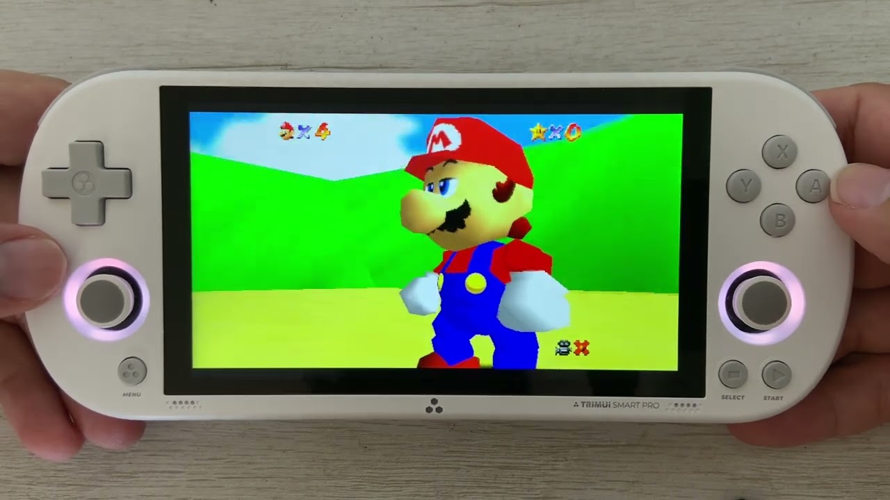 Trimui - Dreamcast e Nintendo 64 com WIDESCREEN hack perfeito no Trimui Smart Pro