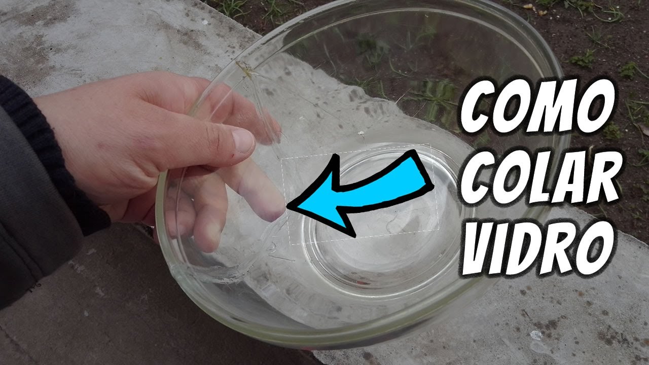 ✅ Como Colar Vidro com Cola Super Barata. [Passo a Passo]