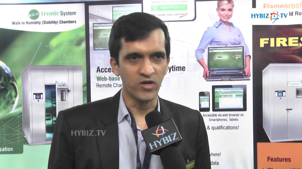 PharmaLytica 2016 - Pranav Parikh Director for Newtronic Lifecare Equipment
