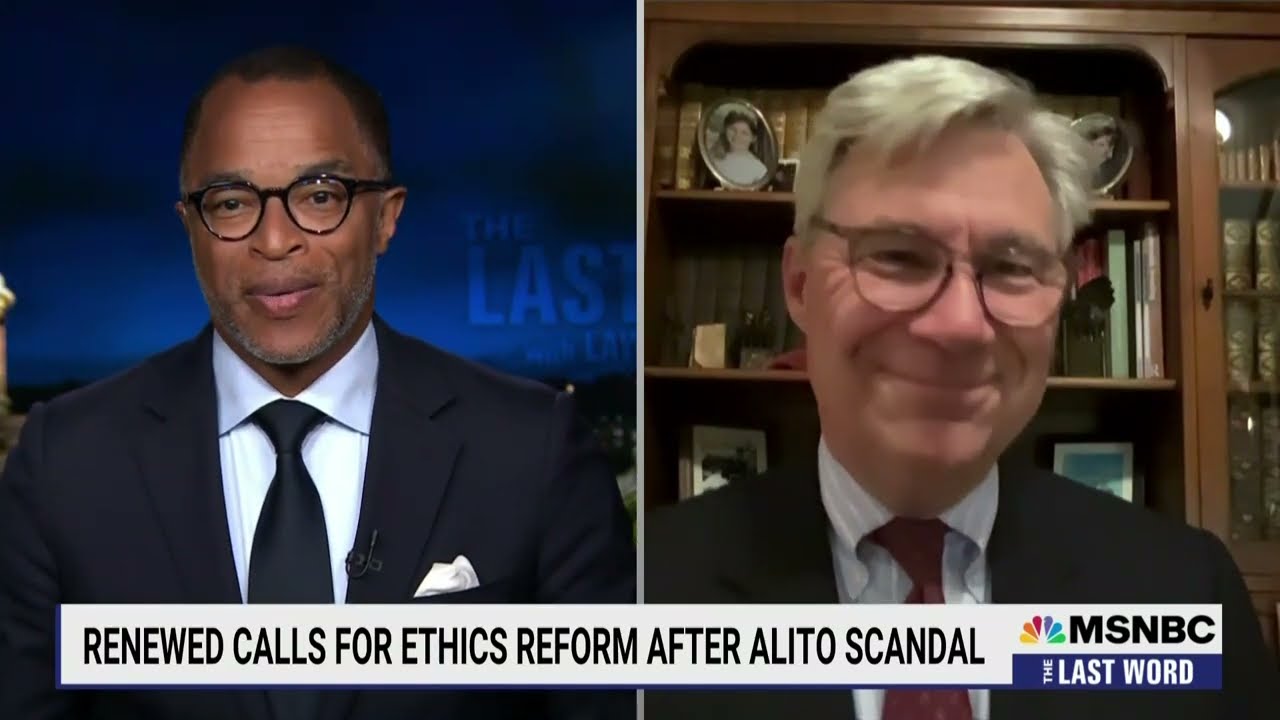 Sen. Whitehouse Joins The Last Word to Analyze the Latest in the Supreme Court Ethics Crisis