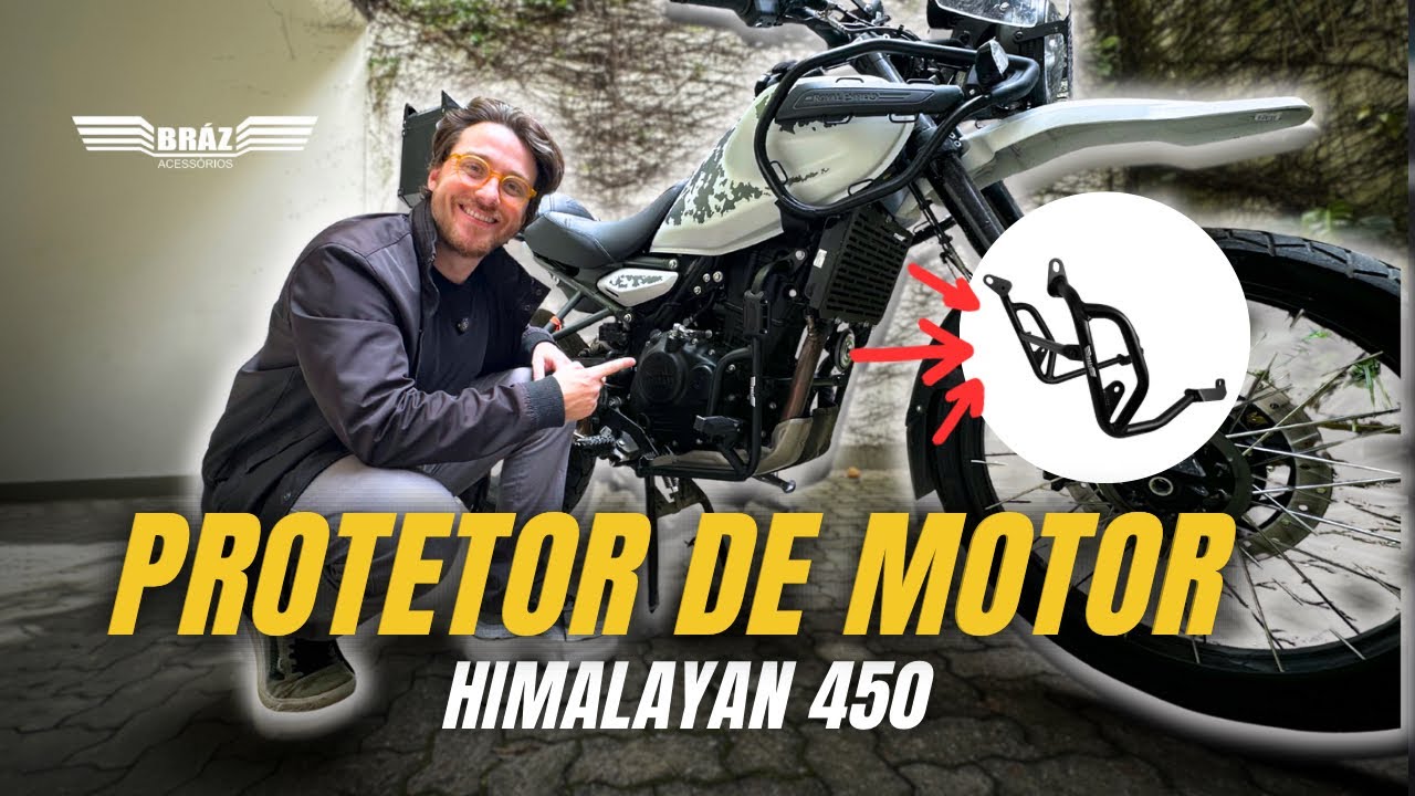O ACESS&Oacute;RIO MAIS IMPORTANTE PARA A HIMALAYAN 450! - BR&Aacute;Z ACESS&Oacute;RIOS #himalayan450 #royalenfieldbr 