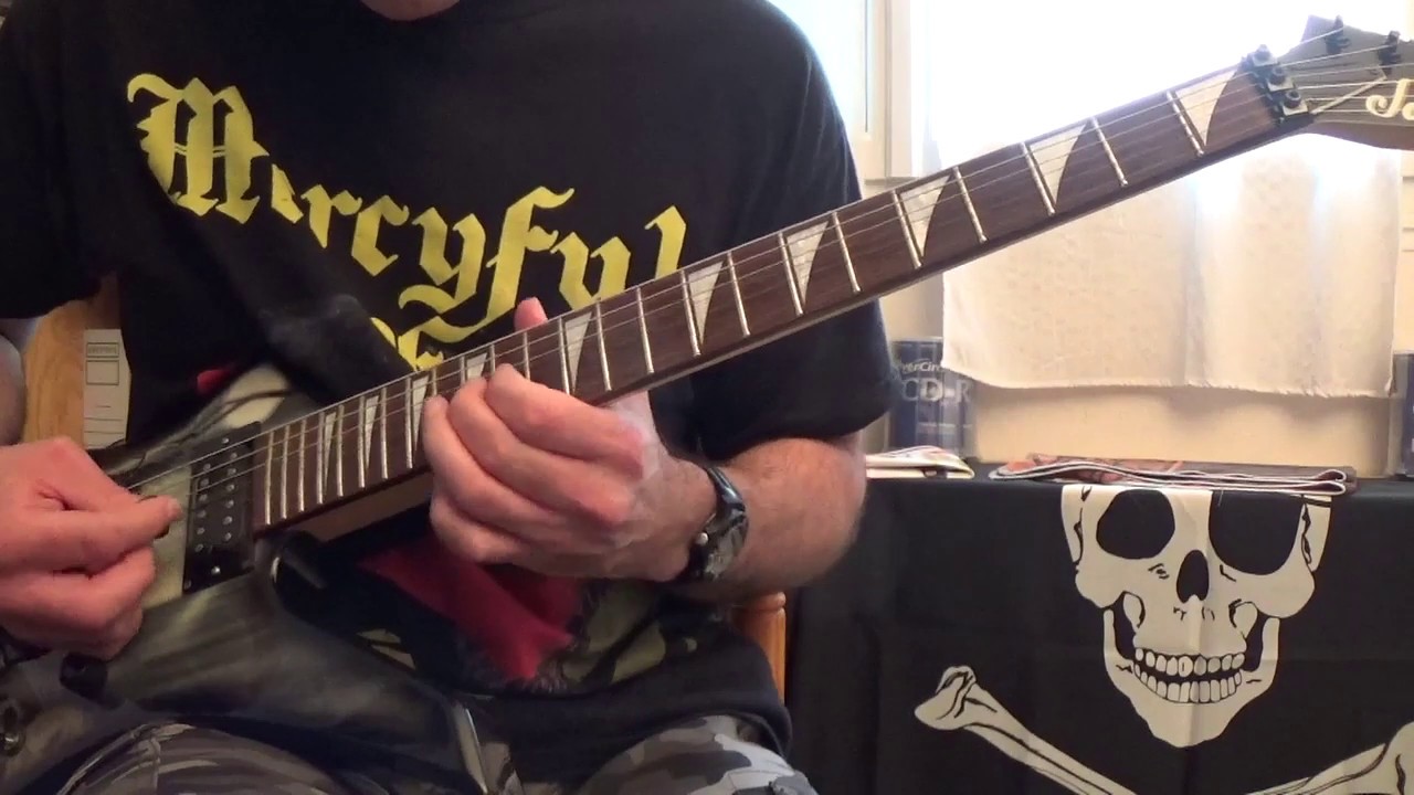 Mercyful fate -  Evil (Guitar cover)