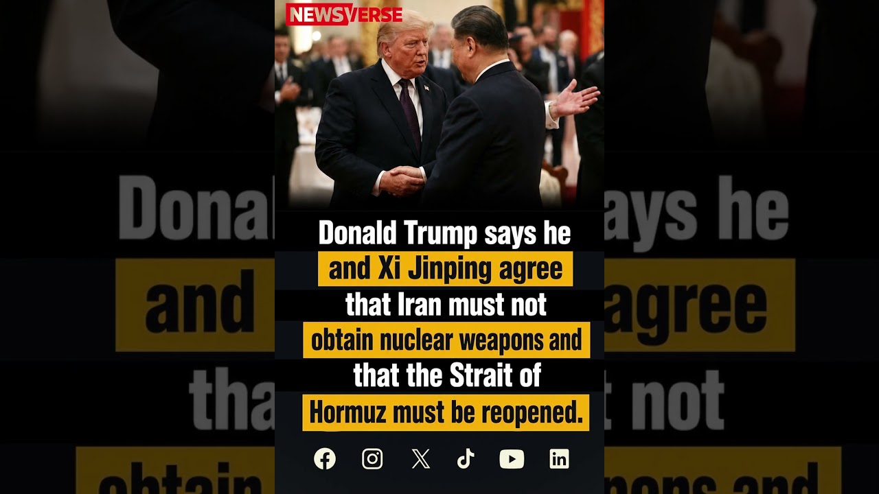 Trump, Xi Agree Iran Must Not Get Nukes
