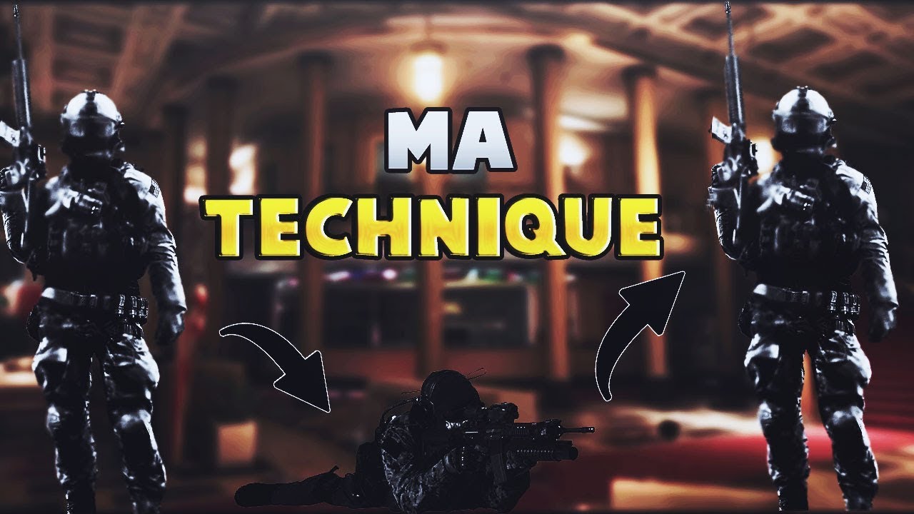 JE VOUS APPRENDS UNE SUPER TECHNIQUE (WAVESHOOT) ! - Rainbow Six Siege