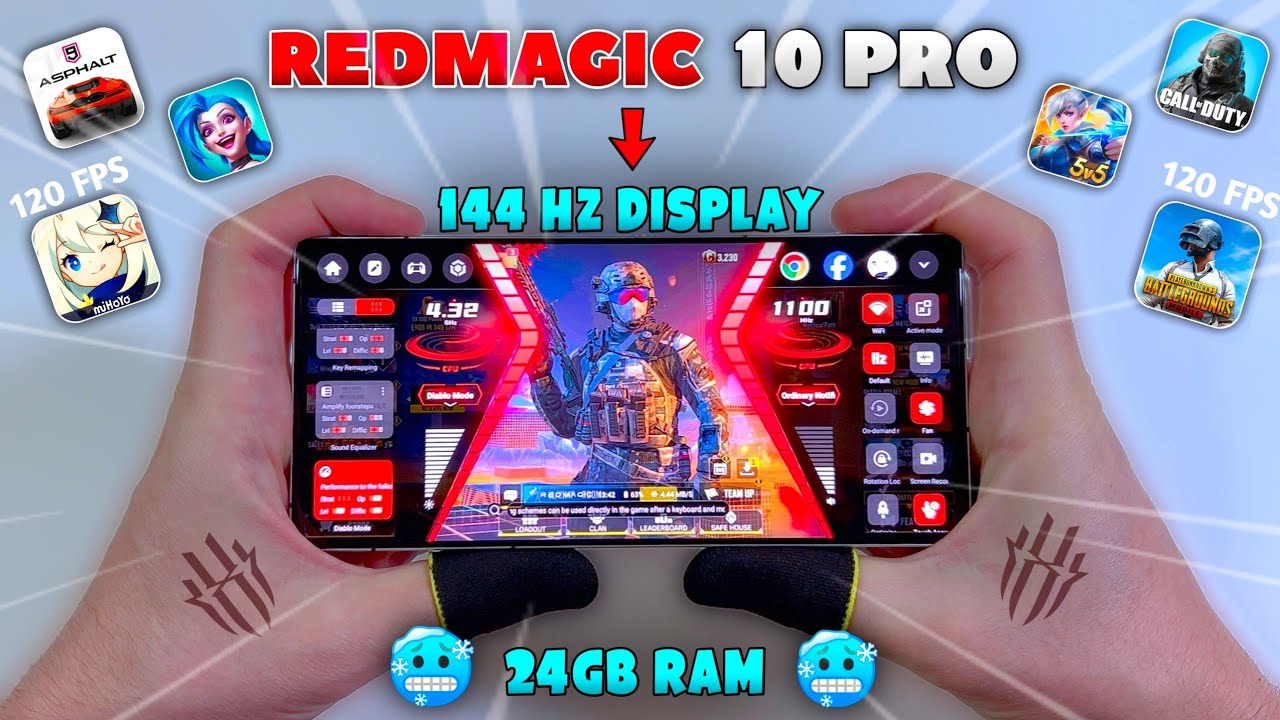 ЛУЧШИЙ ИГРОВОЙ ТЕЛЕФОН? ОБЗОР REDMAGIC 10 PRO | PUBG MOBILE, CODM, GENSHIN, MLBB, WUTHERING WAVES