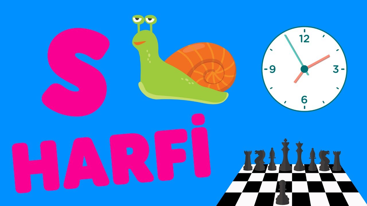 S Harfi - ABC Alfabe Şarkısı | Akıllı Bıdık