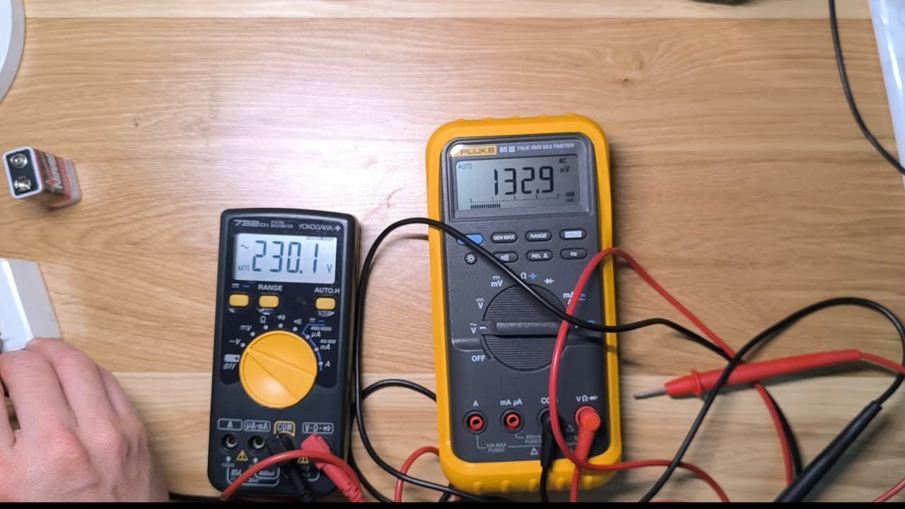 Instant Ohm Response: Yokogawa 73201 vs. Fluke 85 III