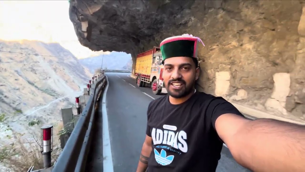 Most dangerous road kinnour 🚛🗻🗻⛰️