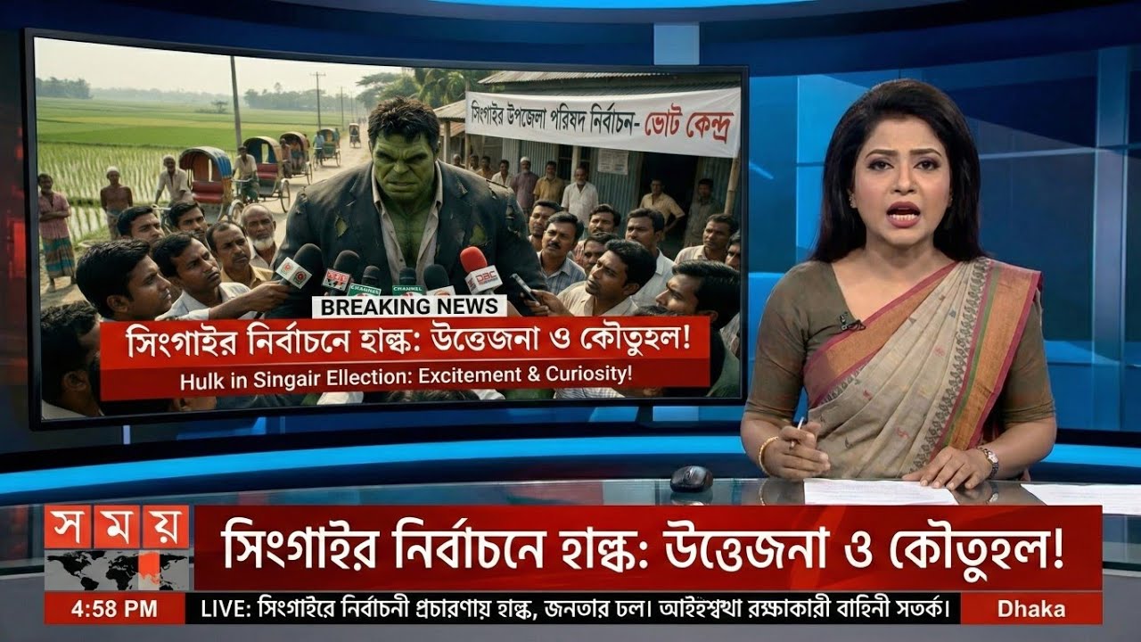হাল্ক বনাম নেতা কে হবে বাংলাদেশের ভবিষ্যৎ নেতা |Hulk the Power of leader in Bangladesh #aivideo #ai 