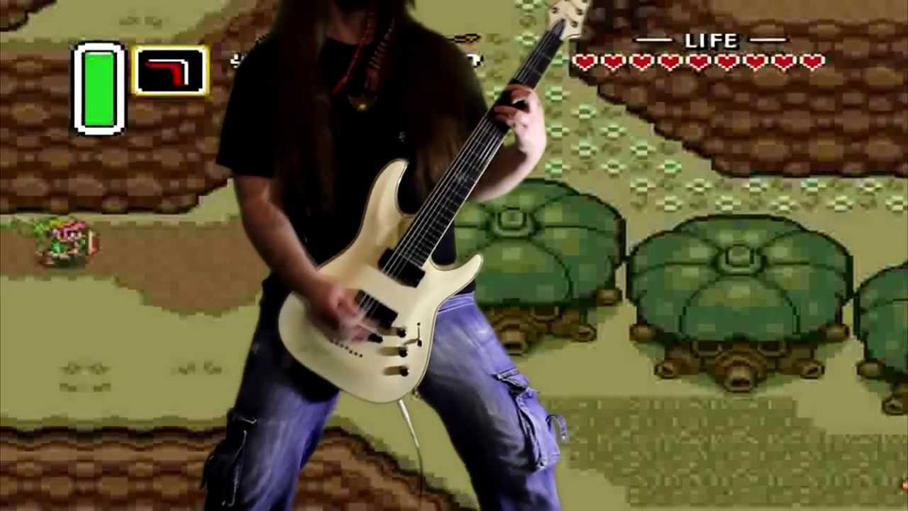 Zelda: A Link to the Past - Dark World on guitar