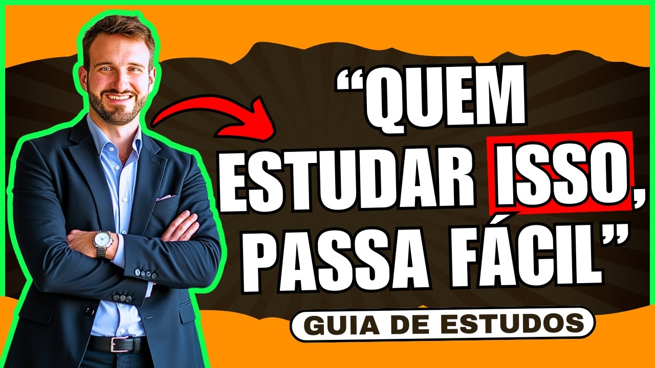 MATÉRIAS MAIS IMPORTANTES PARA CONCURSO FISCAL 🏆 Guia para SER APROVADO para Auditor Fiscal!