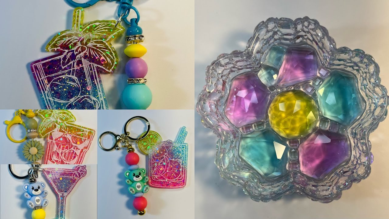 #222 Today We’re Making A Colorful Candy Dish & Adorable Keychains!!