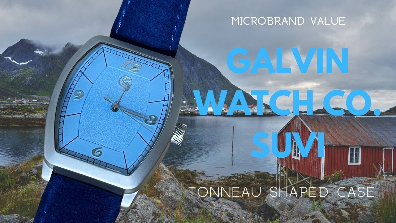 Go Blue With This Summer Watch | Galvin Watch Company &ldquo;Suvi&rdquo;