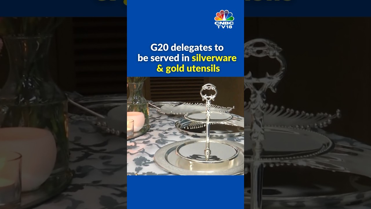 G20, Food & Diplomacy | Silver & Gold Coated Cutlery | N18S | CNBC TV18