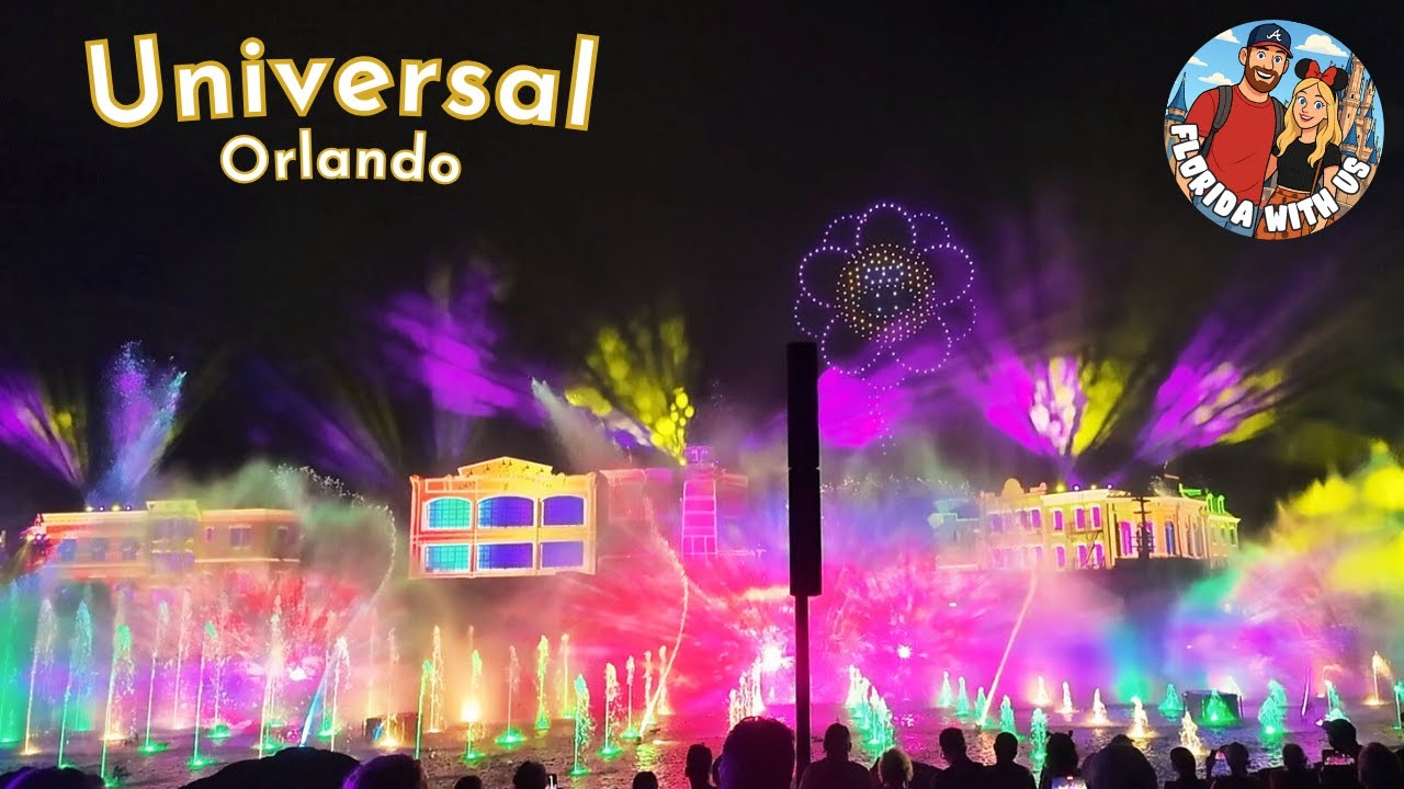 🌟 CineSational Nighttime Show FULL Performance | Universal Studios Orlando 2025