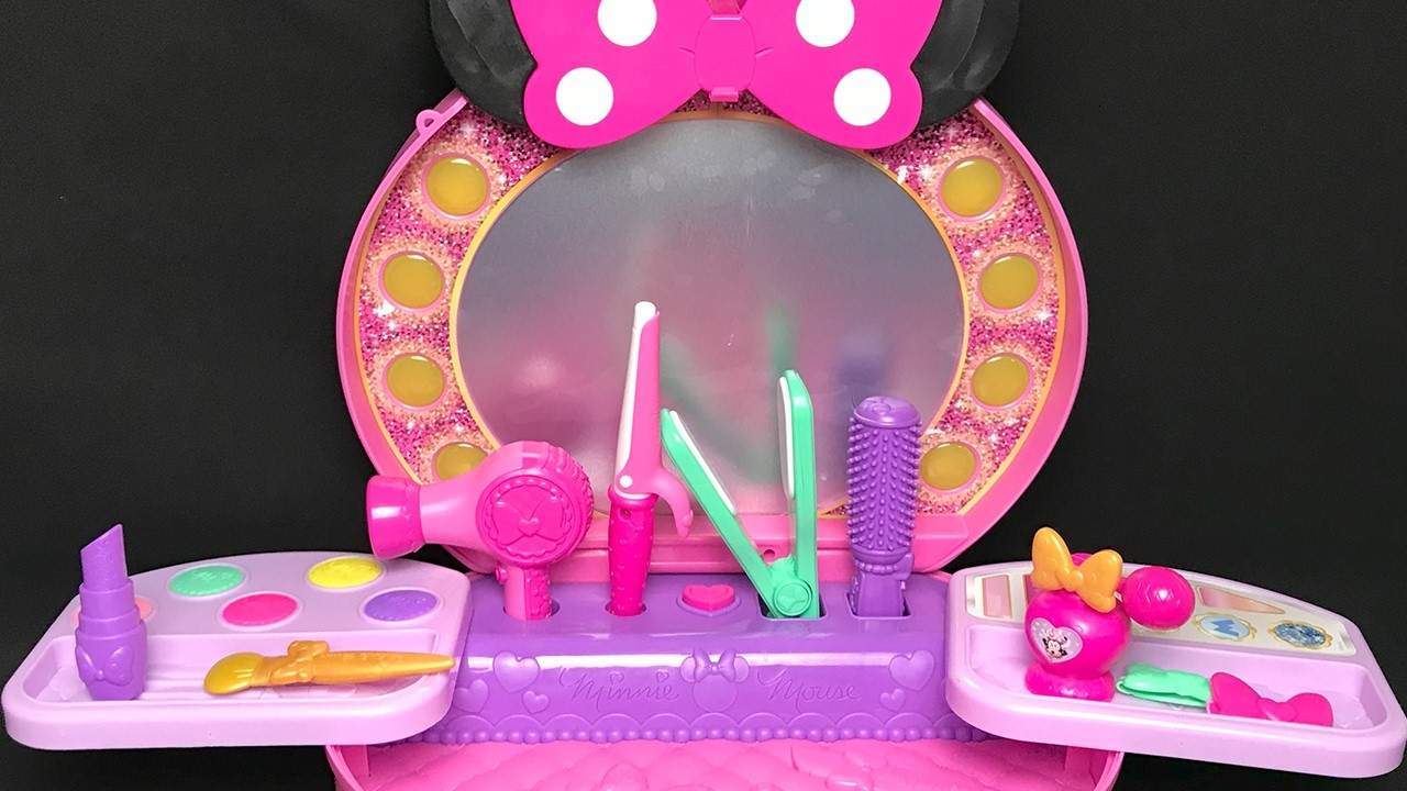 Disney Minnie Mouse Beauty Set Satisfying with Unboxing Compilation Toys ASMR #980