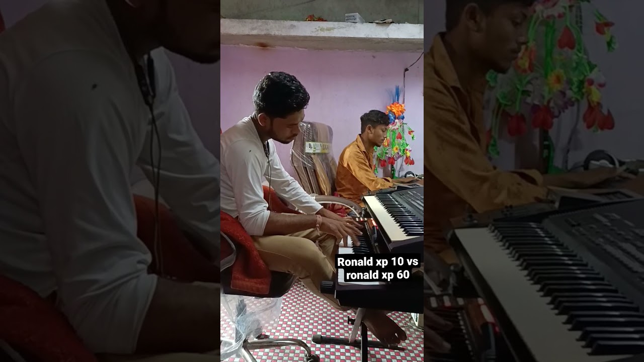 Ronald xp 10 Vs Ronald xp60 musician Nansingh mandloi #short #video #musician #nansinghmandloi