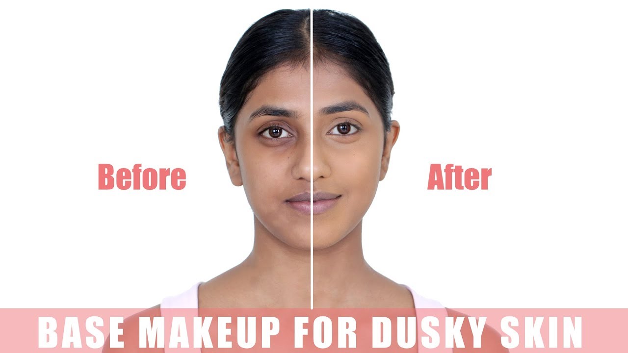 How To Flawless Foundation Routine For Dusky Skin | Glamrs Base Makeup Tutorial For Beginners