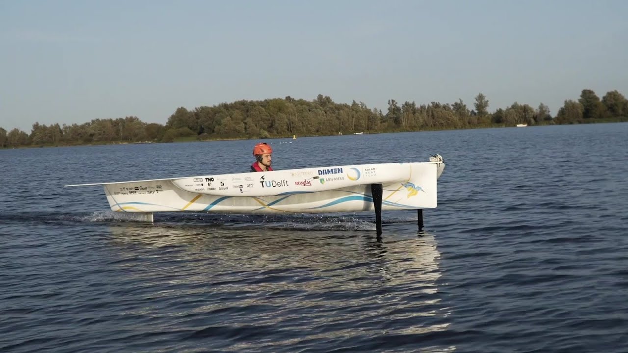 After movie TU Delft Solar Boat Team 2020
