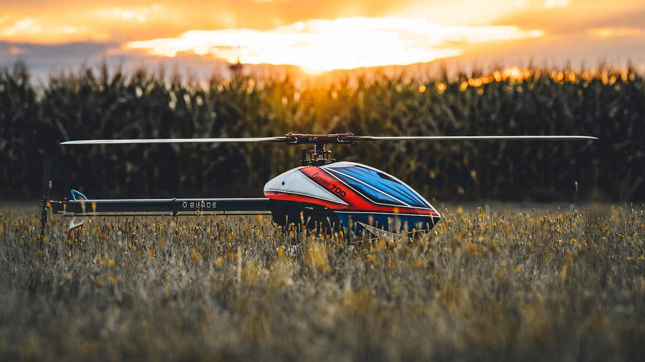 Blade 700 Fusion sunset flight by Manuel Madaini