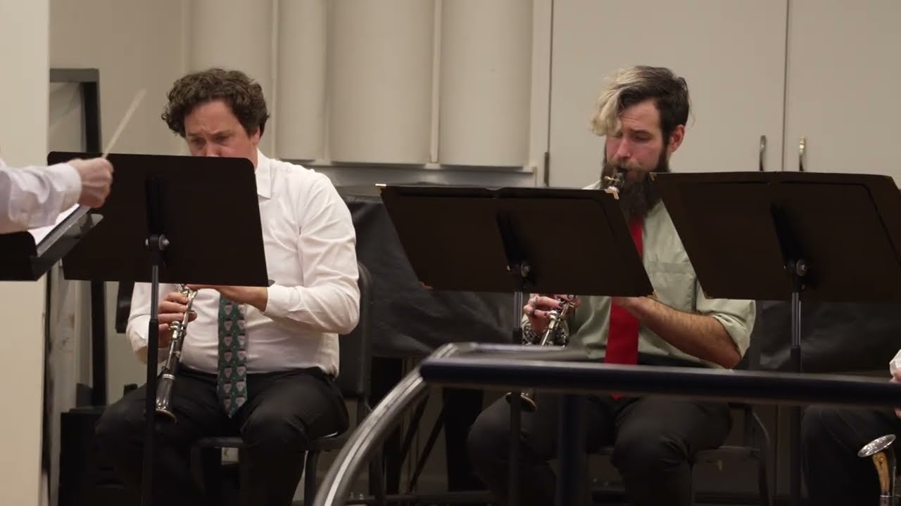 Northwest Clarinet Choir: Winter Wonderland by Felix Bernard