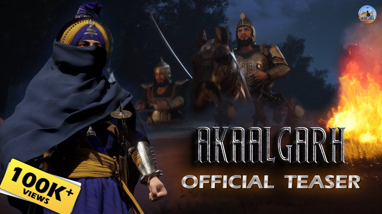 Official TEASER | AKAALGARH ( ਗਾਥਾ-ਏ-ਸ਼ਹੀਦਾਂ ) | Punjabi Animated Series Releasing on 5 July 24