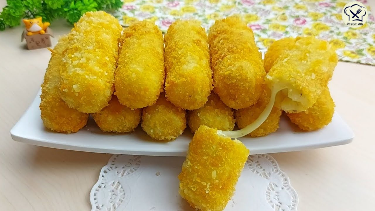 Cara Membuat Kroket Kentang Isi Keju Mozarella Yang Mulur Dan Enak Banget