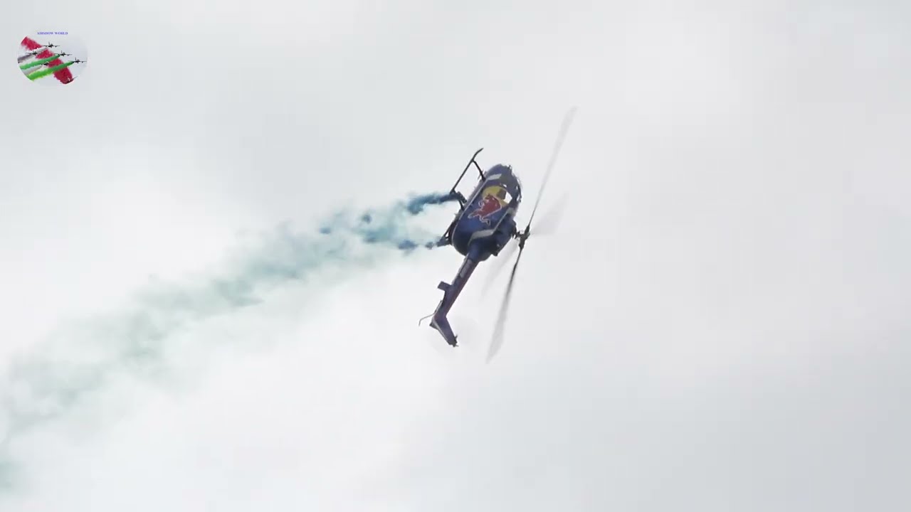 Felix Baumgartner’s Jaw-Dropping Helicopter Aerobatics