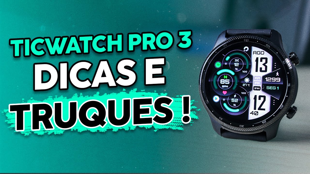 DICAS E TRUQUES (TicWatch Pro 3 ultra GPS) isso você não sabia!