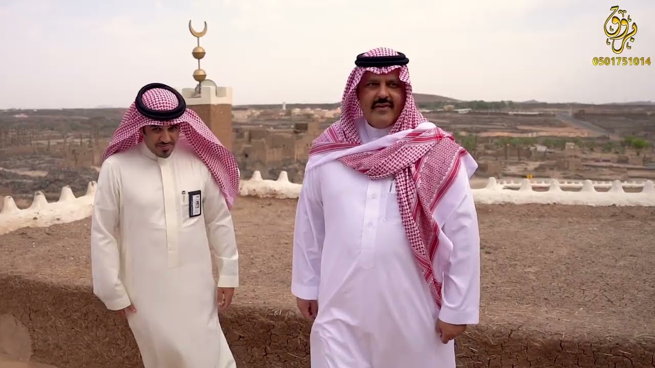زيارة أمير حائل للقرية التراثية والمبنى الحضاري بالحايط