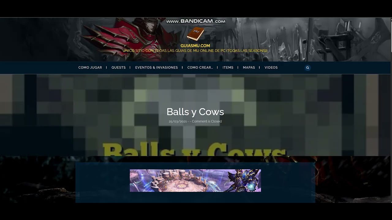 CMS Guias MuOnline