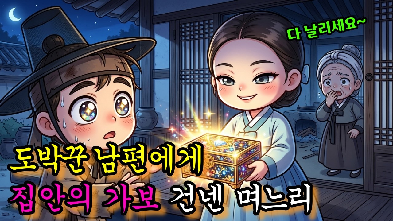 도박꾼 남편에게 집안 가보 내준 며느리… 결국 장날 관아에서 벌어진 일