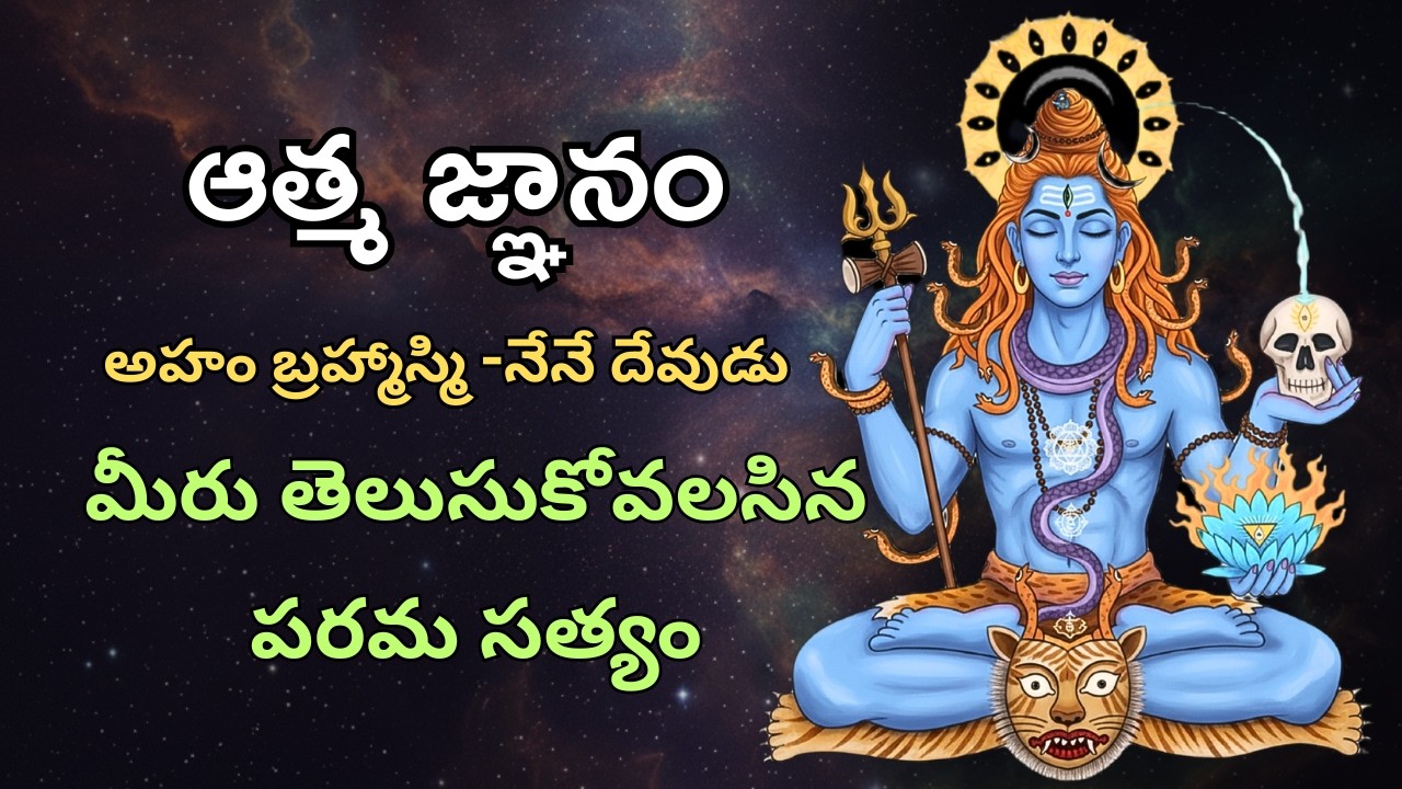 అహం బ్రహ్మాస్మి నిజ అర్థం తెలుసా? ఉపనిషత్తులు చెప్పిన పరమ సత్యం! || Sanathana life 