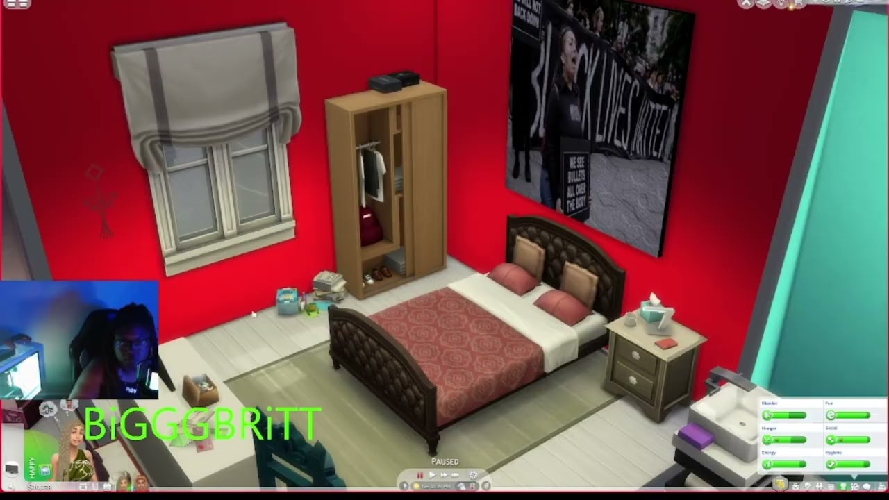 Aaliyah & Aniyah 2bdr Apt #SimmingWBigggBritt