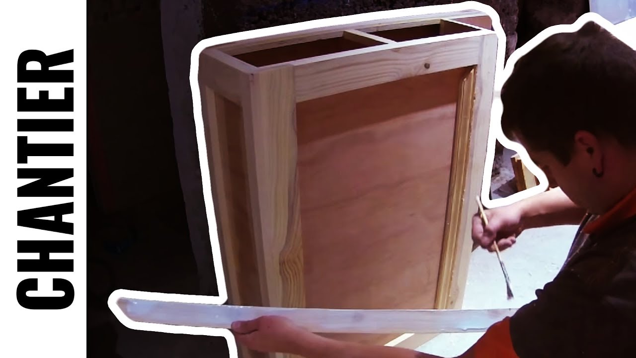 Fabrication d'un meuble d'entrée style classique américain - Make a cabinet - FR - LJVS