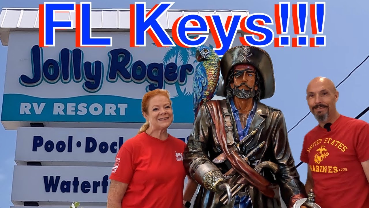 Курортный кемпинг Jolly Roger RV Resort Marathon FL спас нашу поездку на острова Ки